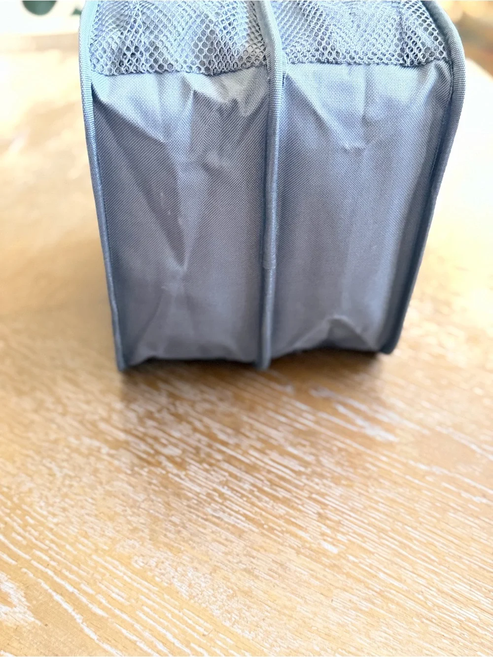 Thirty-One Stepping stones Gray Hexagon Fabric Storage Caddy